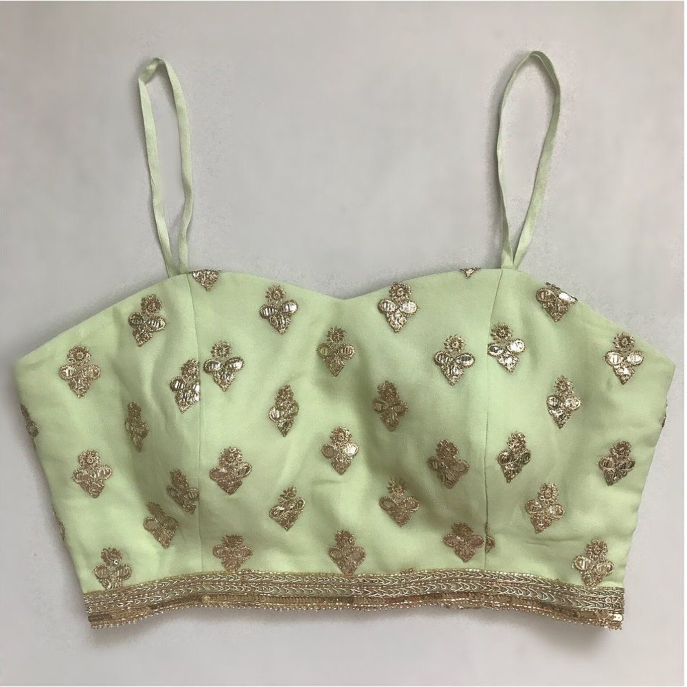Mint Bustier Blouse ✨🥝